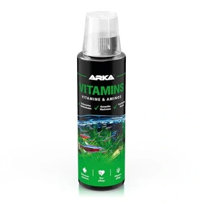 Abbildung von MICROBE LIFT Vitamins 236 ml Multivitamin Zusatz inkl. Aminosäuren für Fische &amp; Korallen, fördert Gesundheit und Wohlbefinden im Süßwasser Aquarium.