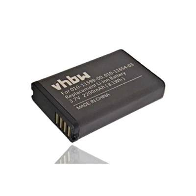 Abbildung von vhbw Akku 2200mAh (3.7V) kompatibel mit Navi GPS Ortung Garmin E1GR, E1GR VIRB Elite, E2GR, E2GR Action HD Camera 1.4 Ersatz für 010 11599 00, 11654 03.