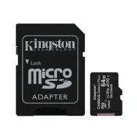 Abbildung von Kingston Canvas Select Plus microSDHC 64GB + SD Adapter