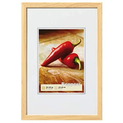 Abbildung von walther design Bilderrahmen kiefer 30 x 40 cm Peppers Holzrahmen BP040K