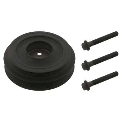 Abbildung von SWAG 50 93 6626 Kurbelwellenriemenscheibe 9PK 145 6 mit Schrauben FORD: Transit Mk6 Pritsche/Fahrgestell, Tourneo Custom V362 Bus
