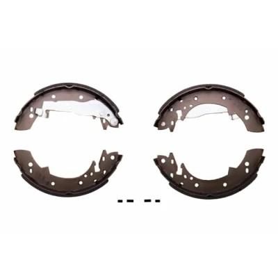 Abbildung von HELLA 8DB 355 000 731 Bremsbacken 228,6 42 mit Handbremshebel PEUGEOT: 304 Cabrio, RENAULT: Rapid Kastenwagen