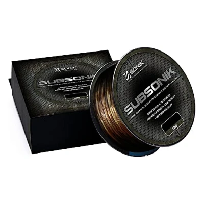 Abbildung von Sonik Subsonik Camo 25lbs 1200m 0,41mm Monofile Schnur