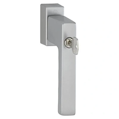 Abbildung von HOPPE Fenstergriff TOULON Sperrzylinder Secustik, VK 32 42 mm, silber eloxiert, 1 Stück