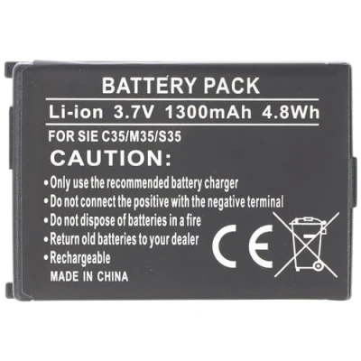 Abbildung von AccuCell Akku passend für Siemens C35, M35, S35, 1300mAh 1300 mAh (3,7 V)