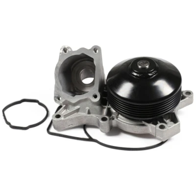 Abbildung von HEPU P421 Wasserpumpe mit Keilrippenriemenscheibe inkl. Dichtungssatz mechanisch BMW: 3 Coupe, X3, Limousine