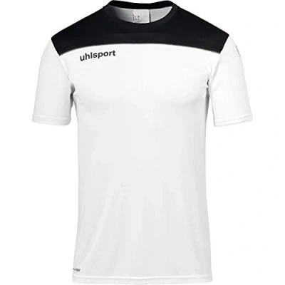 Abbildung von uhlsport Kempa Kinder Offense 23 T Shirt, weiß/Schwarz/Anthra, 164