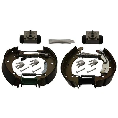 Abbildung von FEBI BILSTEIN 38767 Bremsensatz, Trommelbremse Hinterachse mit Zubehör, Radbremszylinder, Anbaumaterial FIAT: Punto II Schrägheck, Idea