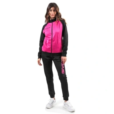 Abbildung von Givova CUBA ANZUG, Pink/Schwarz, 4XS