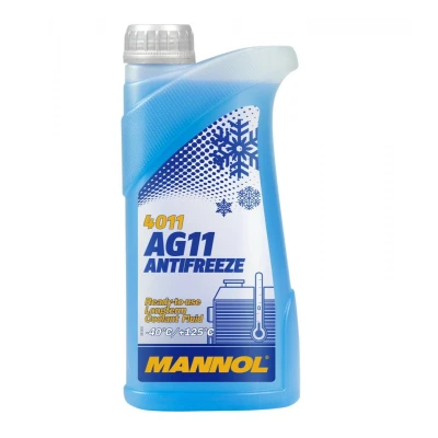 Abbildung von MANNOL AG11 Longterm MN4011 1 Frostschutz G11 Blau MERCEDES BENZ: SLK, CLK Coupe, Cabrio, VOLKSWAGEN: GOLF 3 Variant, Jetta 2