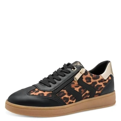 Abbildung von Marco Tozzi Sneaker low, Damen, Größe: 40, Black leo Schuhe