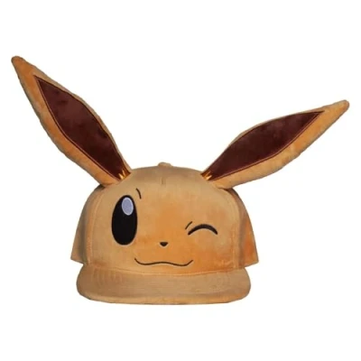 Abbildung von Difuzed Pokemon Winking Eevee Novelty Baseball Cap One Size