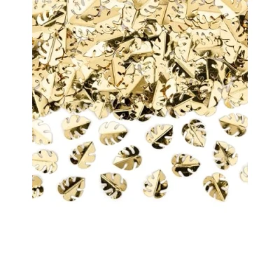 Abbildung von partydeco Streudeko, Konfetti Blätter 1,5x2cm 15g gold