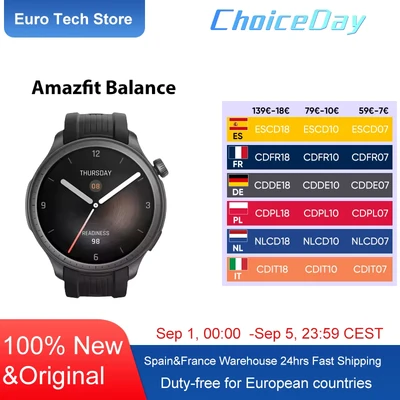 Abbildung von Amazfit Balance Sunset Grey Smartwatch