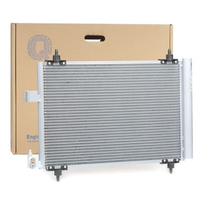 Abbildung von NISSENS 94723 Klimakondensator mit Trockner Aluminium 560 R 134a PEUGEOT: 407 Limousine, SW, Coupe, CITROËN: C5 II Schrägheck, III Kombi