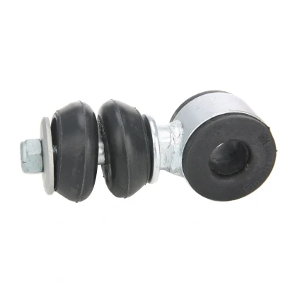 Abbildung von febi BILSTEIN 07863 Koppelstange Vorderachse links, rechts M8 x 1,25 Plus mit Gummilagern Mutter Metall VOLKSWAGEN: Vento, GOLF 3