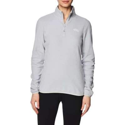 Abbildung von THE NORTH FACE 100 Glacier Sweatshirt TNF Light Grey Heather White Logo XL