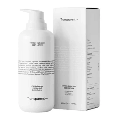 Abbildung von NICHE BEAUTY Lab Transparent Vitamin Enriched Body Lotion 400