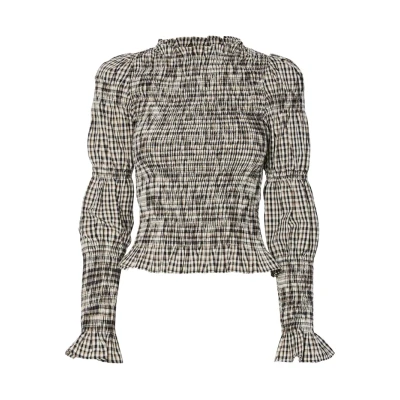Abbildung von YAS Yaschemma Smock Bluse eggnog, Damen, Größe: XXL, Eggnog