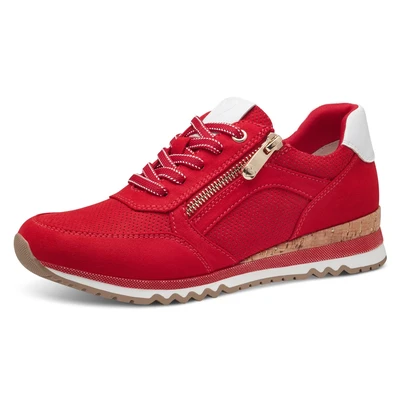 Abbildung von Marco Tozzi Sneaker low, Damen, Größe: 39, Cherry comb Schuhe