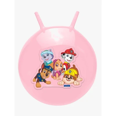 Abbildung von Lexibook Aufblasbarer Hüpfball 45 cm rosa PAW Patrol Helfer auf vier Pfoten