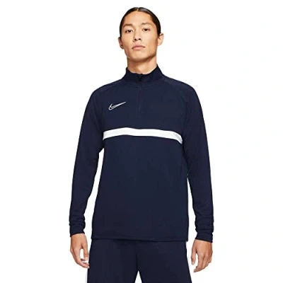 Abbildung von Nike Performance Academy 21 Drill Langarmshirt, Herren, Größe: XXL, Obsidian/white