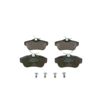 Abbildung von BOSCH 0 986 424 625 Bremsbelagsatz Low Metallic mit Anti Quietsch Blech FIAT: Scudo II Kastenwagen, II, Pritsche / Fahrgestell