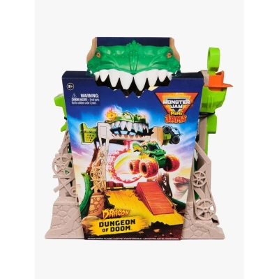 Abbildung von Monster Jam Mini Jams Dungeon of Doom 1:87 Spielset