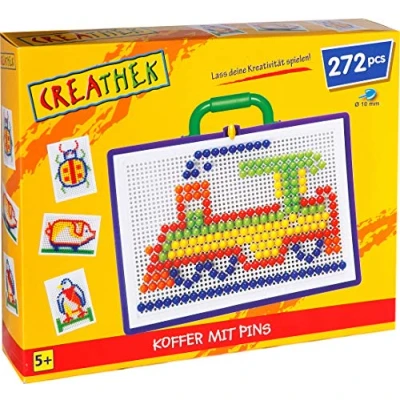 Abbildung von Vedes Steckspielzeug CR Koffer mit 272 Pins