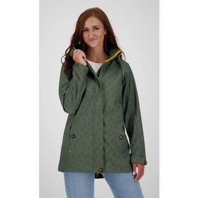 Abbildung von Ankerglut Damen #ankerglutschein WOMEN Softshelljacke, oliv, 42