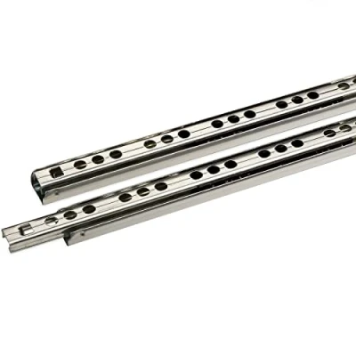 Abbildung von SOTECH Schubladenschienen 1 Paar (2 STÜCK) Teilauszug KT1 10 H17 L438 NF Kugelführung H: 17 / L: 438 mm
