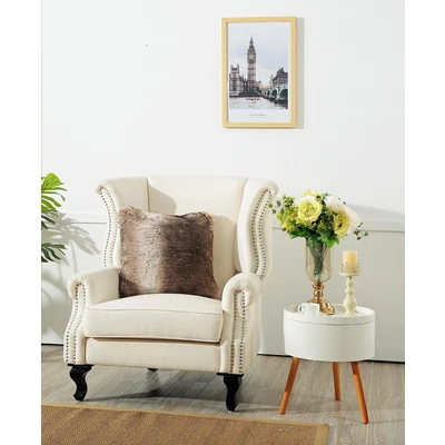 Abbildung von Star Home Textil Dekokissen &quot;Nutria&quot;, aus besonders weichem Fellimitat