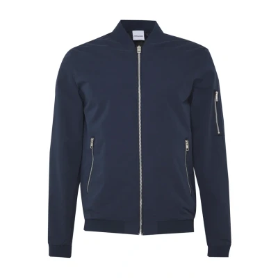Abbildung von Jack &amp; Jones Erush NOOS Bomberjacke, Herren, Größe: Large, Navy blazer