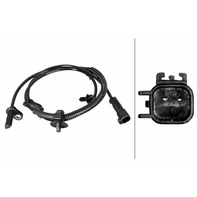 Abbildung von HELLA 6PU 358 219 201 ABS Sensor mit Klammer Hallsensor 2 1085