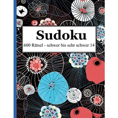 Abbildung von Sudoku 600 Rätsel schwer bis sehr 14
