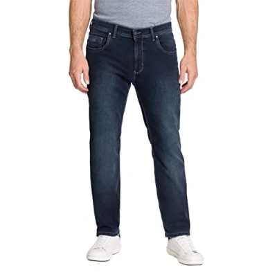 Abbildung von Pioneer Authentic Jeans Rando Straight Leg, Herren, Größe: 35x34, Blue/black used