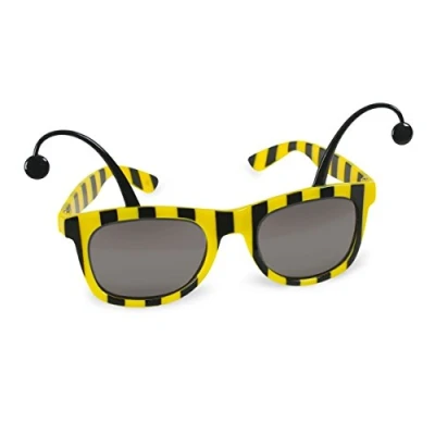 Abbildung von Fries Kostüm Bienen Biene Brille mit Fühler Halloween Karneval Fasching Cosplay