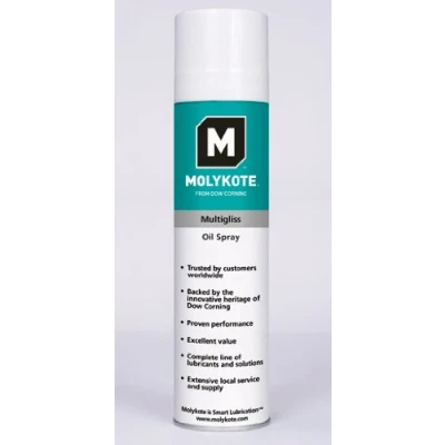 Abbildung von Molykote tmmos400 multigliss Oil Spray Gleitmittel, grün/weiß, 400 ml