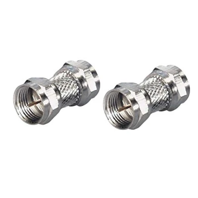Abbildung von SAT Fox Adapter Kupplung Verbinder Kabel F Stecker 2 Stück