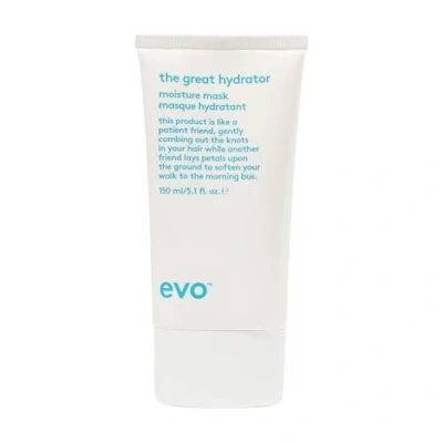Abbildung von EVO the great hydrator moisture mask 150ml I Feuchtigkeitsspendende Haarmaske für trockenes und coloriertes Haar verleiht Geschmeidigkeit, Glanz reduziert Frizz vegan, ohne Sulfate