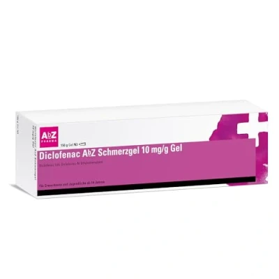 Abbildung von Diclofenac AbZ Schmerzgel 10mg/g 150 g