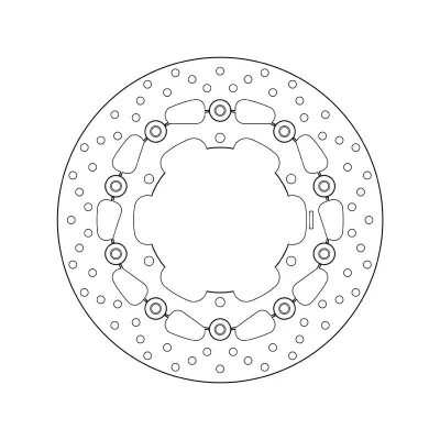 Abbildung von BREMBO Bremsscheibe Serie Oro vorne 298mm 5mm 6 gelocht, zweiteilige Bremsscheibe, schwimmende 78B40830 Bremsscheiben, Scheibenbremsen