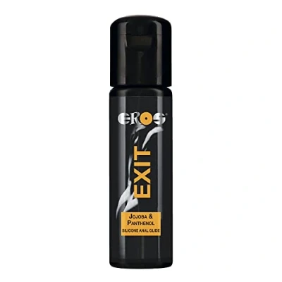 Abbildung von EROS EXIT Gleitgel auf Silikonbasis mit Jojoba &amp; Panthenol (100 ml)
