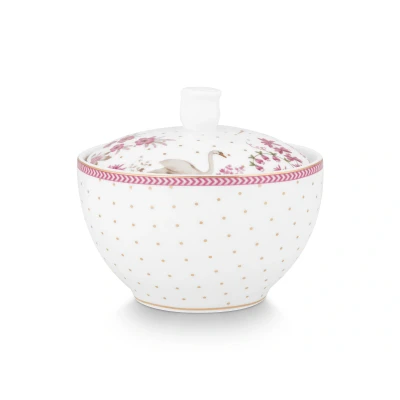 Abbildung von PIP STUDIO Jolie Dots Gold Pink Zuckerdose 300ml