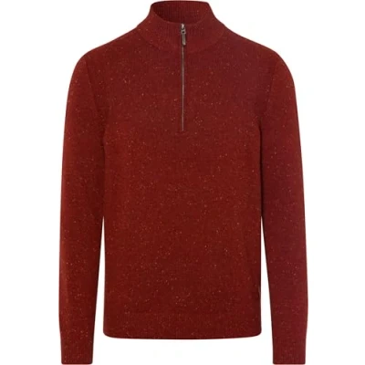 Abbildung von BRAX Style Steffen Strickpullover, Herren, Größe: Large, Burned red
