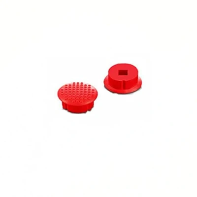 Abbildung von Ersatz C Stick Tastenkappe Analog Joystick Kappe Abdeckung für Nintendo New 3DS / XL/New LL 2015 Rot