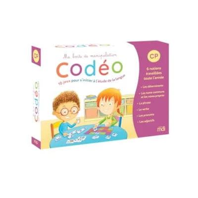 Abbildung von Codeo Etude de la langue CP Boite manipulation