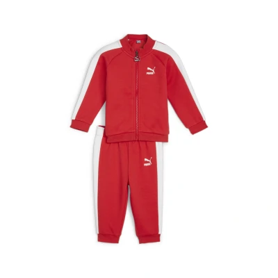 Abbildung von Puma Trainingsanzug für Kinder, Größe: 62, For all time red
