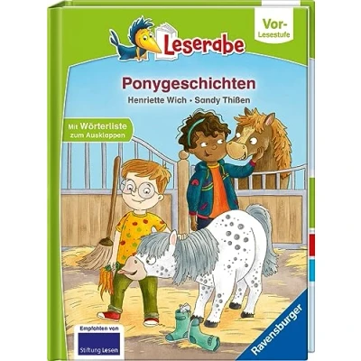 Abbildung von Ponygeschichten Leserabe ab Vorschule Erstlesebuch für Kinder 5 Jahren (Leserabe Vor Lesestufe)