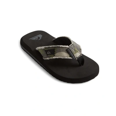 Abbildung von Quiksilver Monkey Abyss YT Zehentrenner für Kinder, Größe: 38, Green/green/black Schuhe
